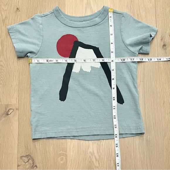 Tea Collection Baby Toddler Boys Mount Fuji Graphic Short Sleeve Tee Shirt - Picture 11 of 12